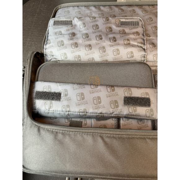 Nintendo Switch PowerA Everywhere Messenger Bag Travel Bag with Shoulder Strap - Picture 6 of 11